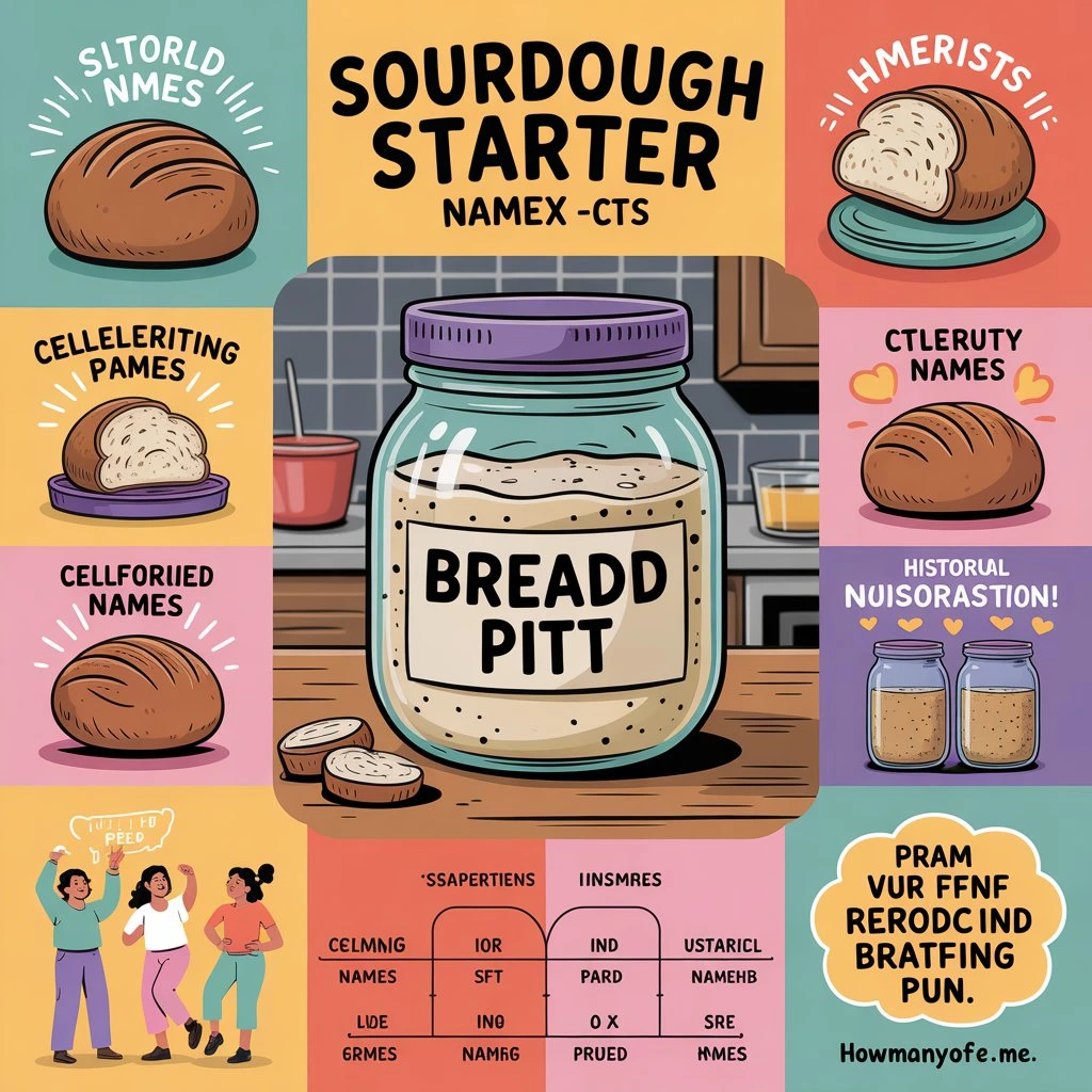 Sourdough Starter Names Inspired by Celebrities