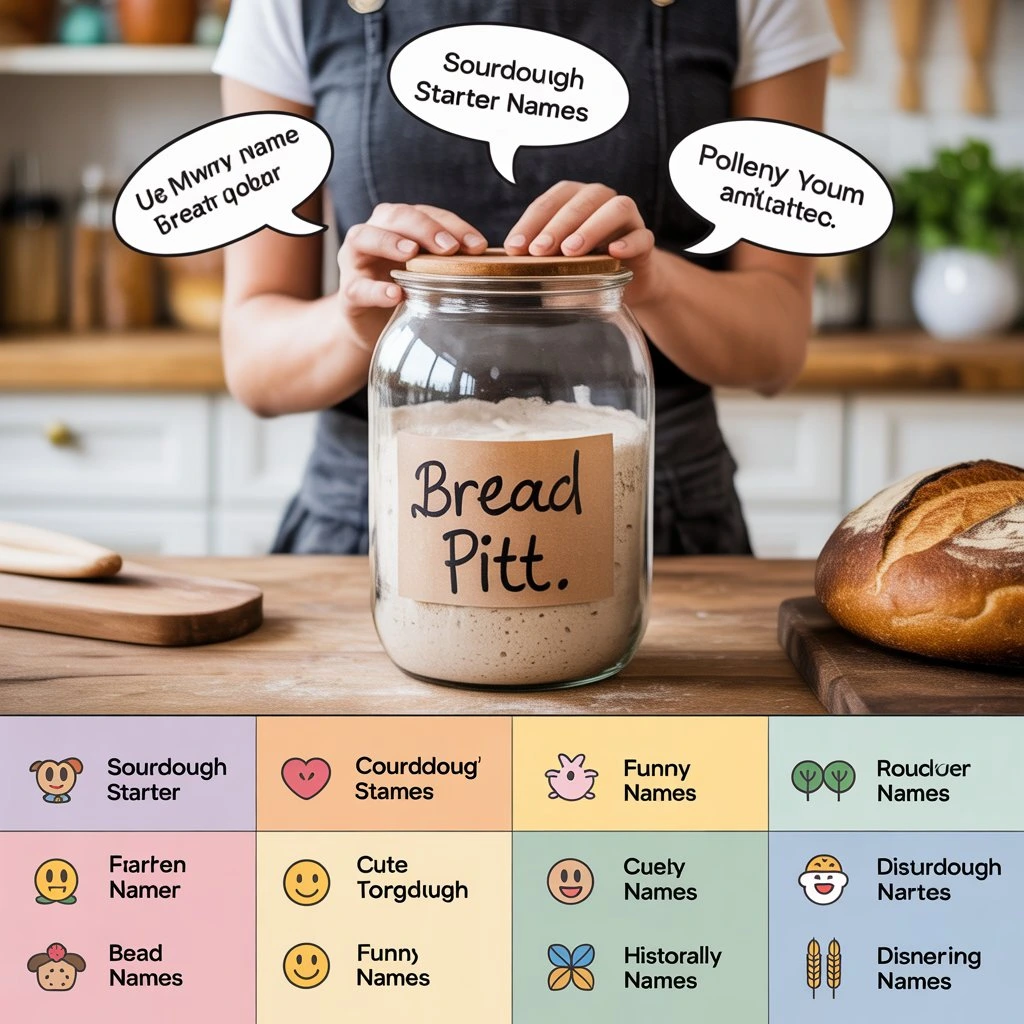 Hilarious & Funny Sourdough Starter Names